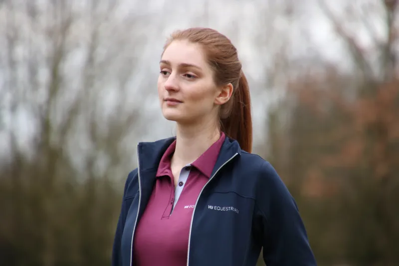 Hy Equestrian Synergy Flex Jacket - Navy-2